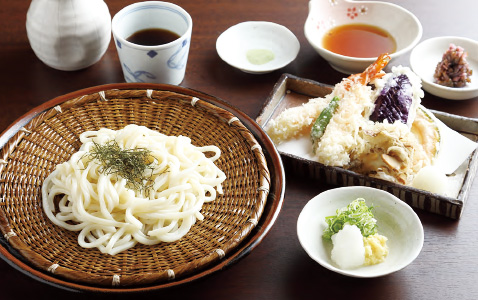 Udon and Tempura set meal(Cold)