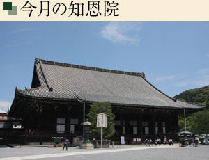 今月の知恩院
